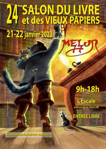 2023 affiche 24e salon melun